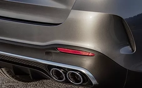 mercedes gle 53 amg dettaglio scarichi