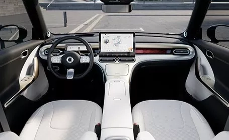 nuova smart #1 launch edition dettaglio interno