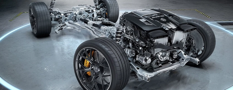 mercedes amg gt telaio