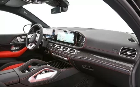 mercedes gle coupe amg interni