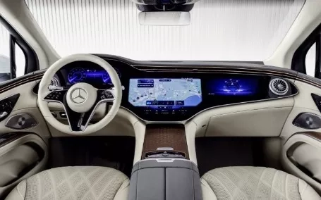 interni mercedes eqs suv abitacolo