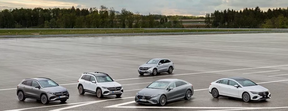 gamma mercedes elettrica eq