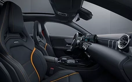 mercedes cla amg shooting brake 35 interni