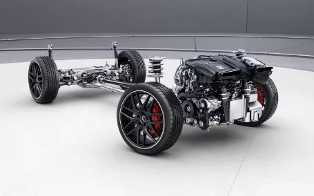 mercedes gla 45 amg sospensioni