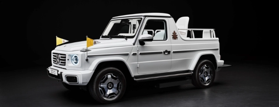 papamobile Mercedes-Benz 2025