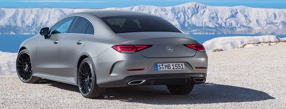 mercedes cls esterni posteriore