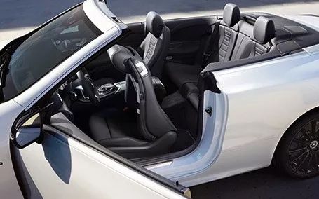 mercedes classe e cabrio interni sedili