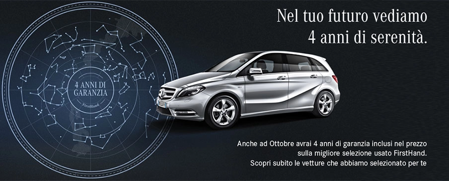 Offerta Usato Mercedes Firsthand