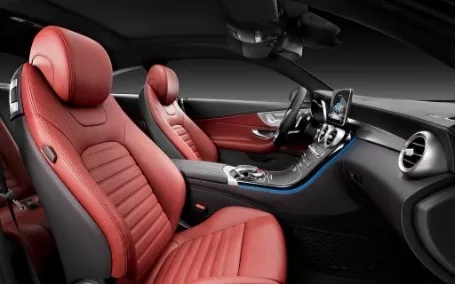 mercedes classe c coupe sedili anteriori