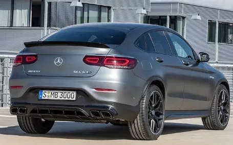 mercedes glc coupe amg design posteriore