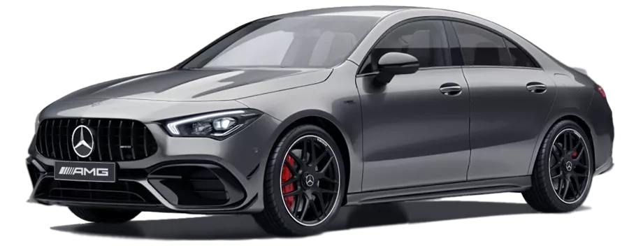 mercedes cla amg 45 coupe header