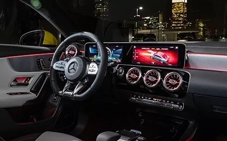 mercedes cla amg interni