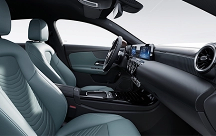 mercedes cla shooting brake interni