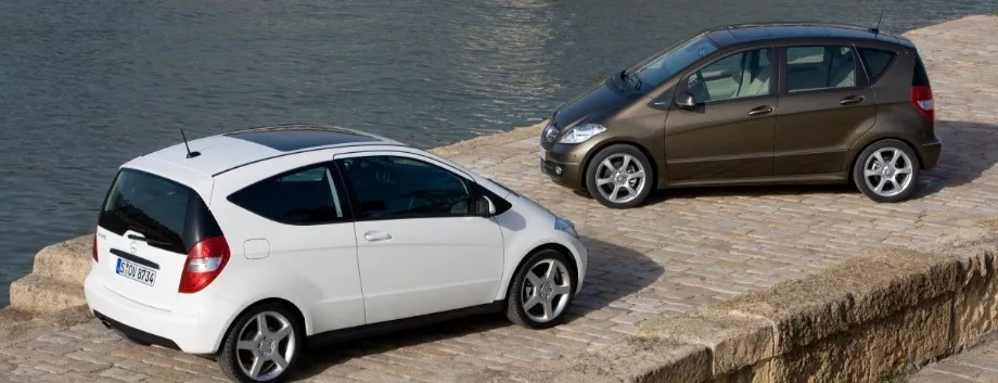 mercedes classe a la storia