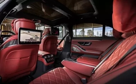 mercedes classe s berlina sedili posteriori