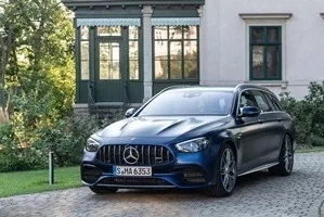 mercedes classe e amg station wagon vista frontale