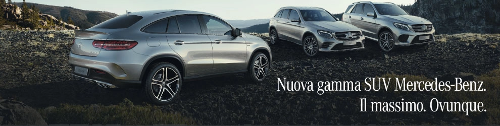 SUV Mercedes: scopri tutti i modelli della gamma