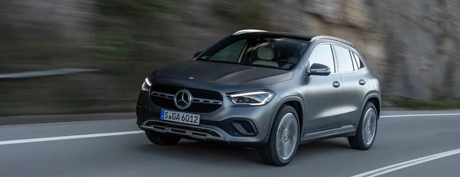 mercedes gla suv design esterno