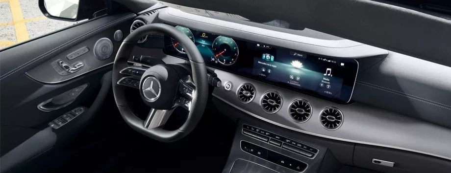 mercedes classe e cabrio plancia