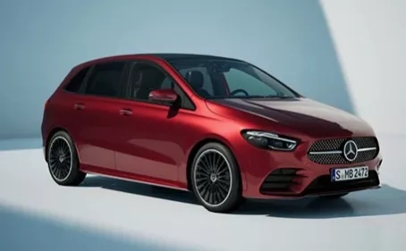 mercedes classe b rossa