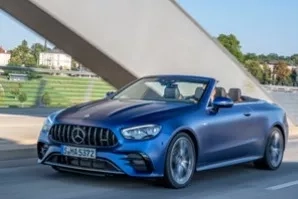 mercedes classe e amg cabrio vista frontale