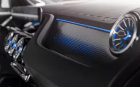 mercedes eqa interni luci