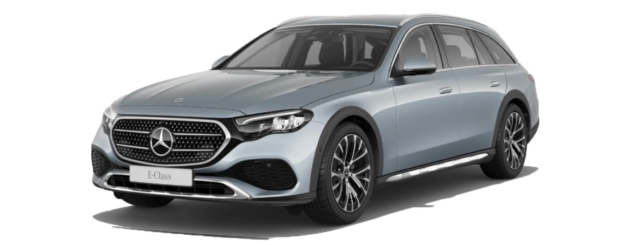 mercedes classe e all terrain bianca frontale