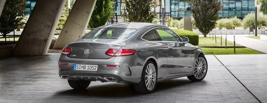 mercedes classe c coupe esterni posteriore