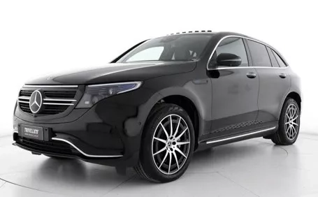 mercedes eqc 400 premium nera frontale offerta