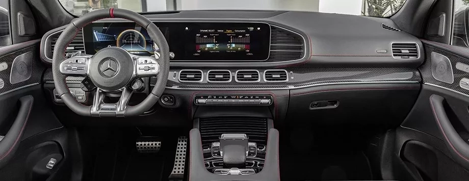 mercedes gle 53 amg interni plancia