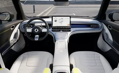 nuova smart #1 pro + dettaglio interno