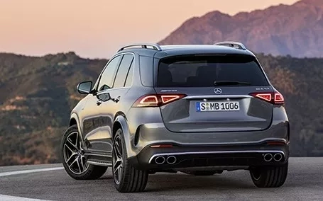 mercedes gle 53 amg design posteriore