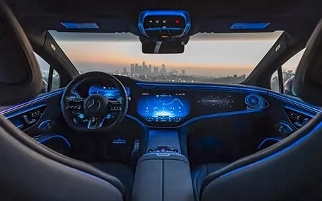 mercedes eqs amg interni