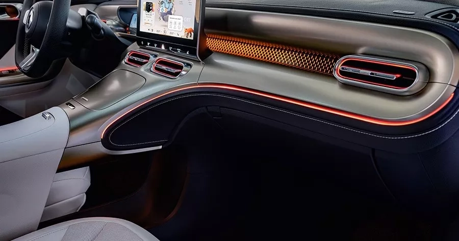 nuova smart suv elettrico interni plancia