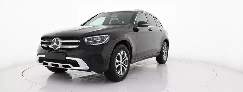 mercedes glc noleggio frontale