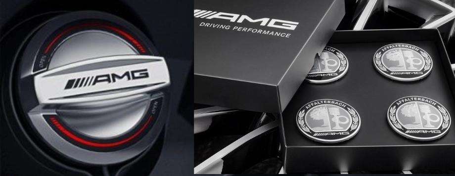  Coprimozzo AMG, tappo serbatoio AMG