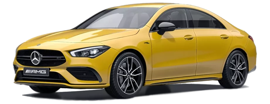 mercedes cla amg 35 coupe header