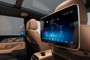 mbux anche nel vano posteriore per nuova mercedes-benz gls