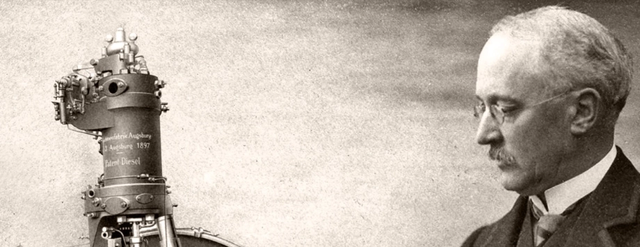 Rudolf Diesel inventore motore diesel
