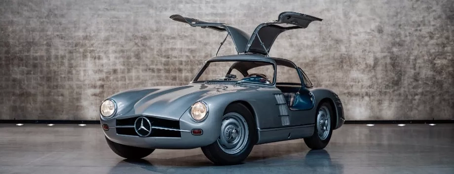 mercedes sl ali di gabbiano