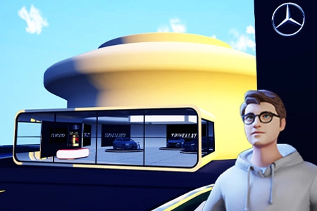 showroom virtuale trivellato nel metaverso