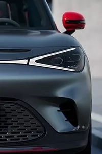 smart #1 suv dettaglio fanale anteriore