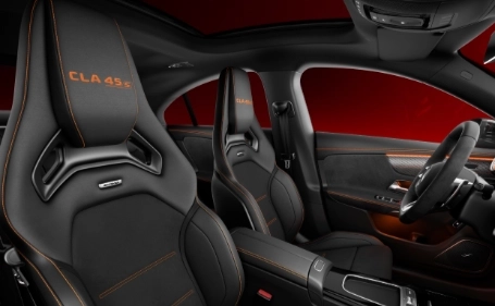 mercedes cla shooting brake interni sedili sportivi posteriori