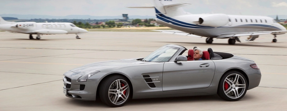 Jay Leno AMG SLS Roadster