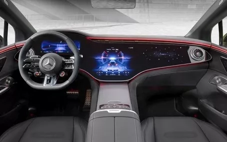 mercedes eqe amg interni