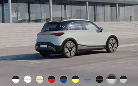 smart #1 premium design esterno e colorazioni