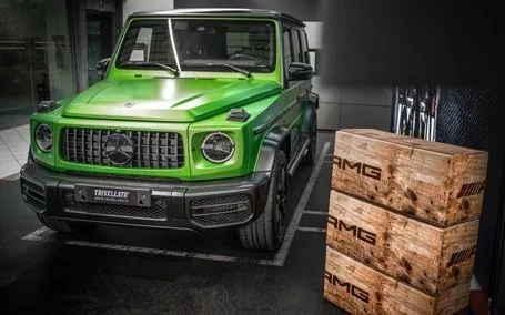 classe g amg magno heroes 2022 zoom frontale