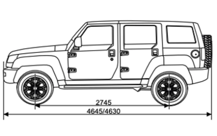 x k2 dimension laterali