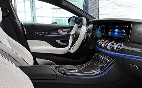 mercedes cls abitacolo anteriore