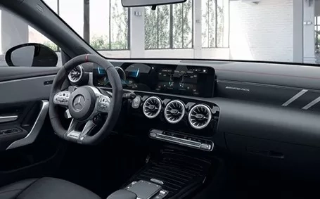 mercedes cla amg 45 interni